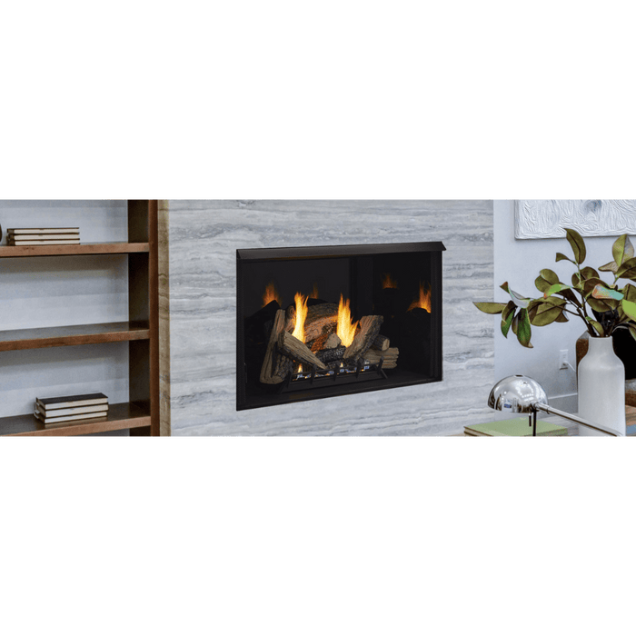 Monessen 42" Attribute Universal Circulating Vent Free Firebox with Radiant Face and Multitonal Brown/Gray Reversible Interior Panels