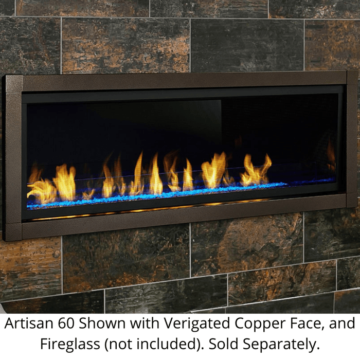 Monessen 60" Artisan Vent Free Linear Fireplace with IntelliFire Plus IPI Control