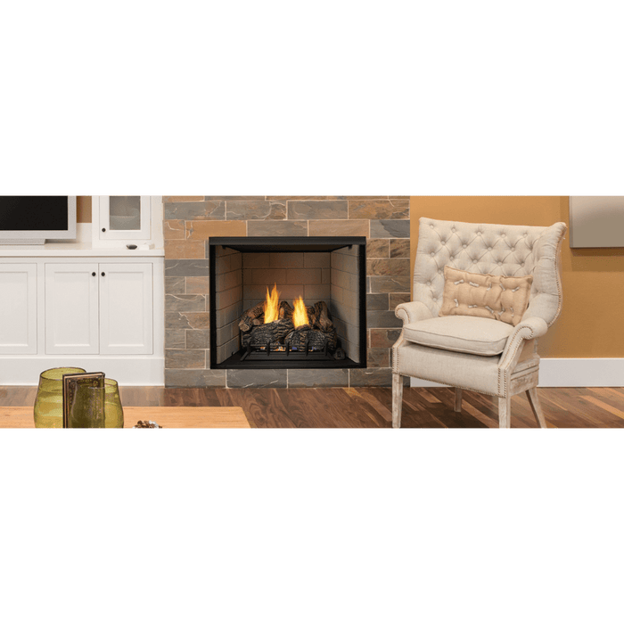 Monessen Exacta 32" Vent Free Circulating Clean Face Firebox with Herringbone Interior Panels