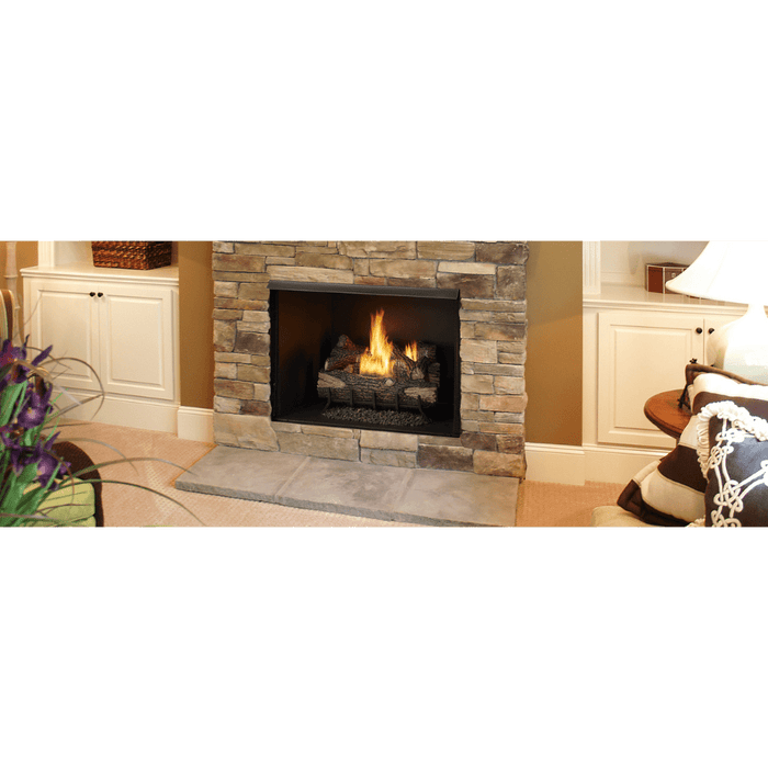 Monessen Exacta 32" Vent Free Circulating Clean Face Firebox with Herringbone Interior Panels