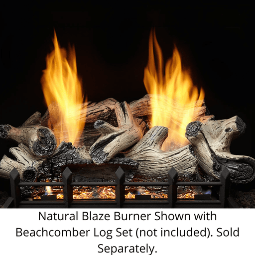 Monessen Natural Blaze 18" Vent Free Natural Gas Burner With Millivolt Ignition (NB18NV) Monessen