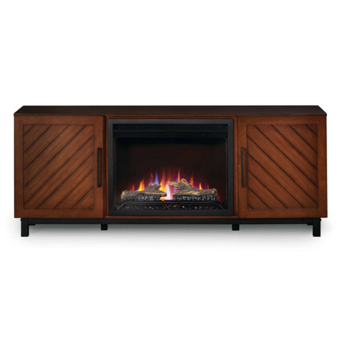 Napoleon Bella 65" Mantel Package with 26" Cineview Electric Firebox (Essential Series)