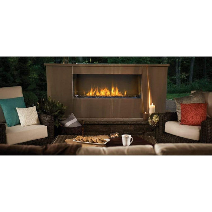 Napoleon Galaxy 51" Single Sided Outdoor Linear Vent Free Gas Fireplace