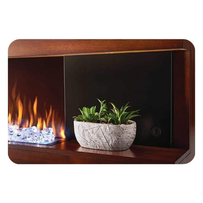 Napoleon Stylus Steinfeld 53" Wall Mount Electric Fireplace with Shelf