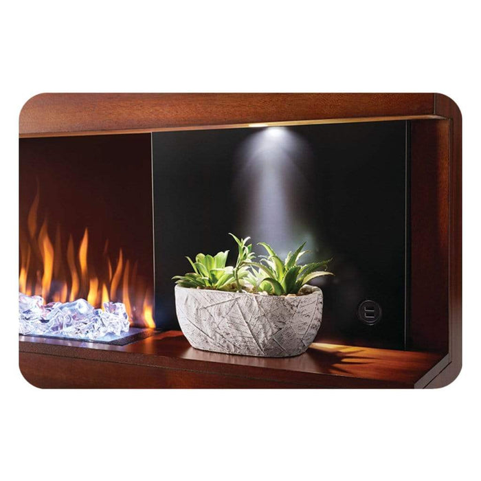 Napoleon Stylus Steinfeld 53" Wall Mount Electric Fireplace with Shelf