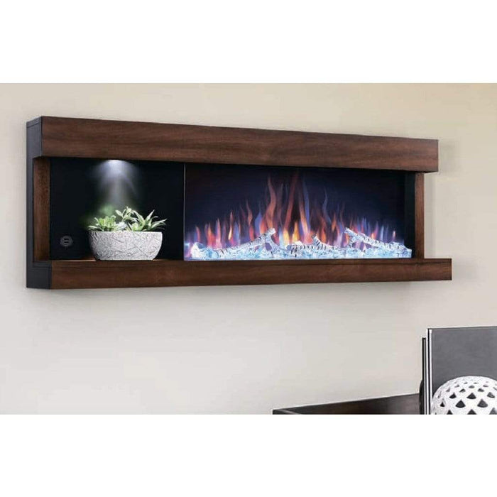 Napoleon Stylus Steinfeld 53" Wall Mount Electric Fireplace with Shelf