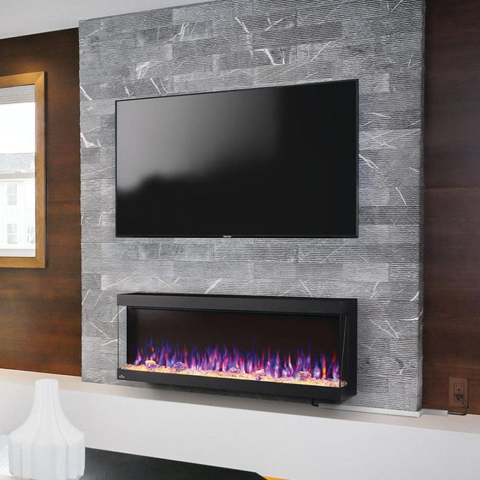 Napoleon Trivista Pictura 50" 3-Sided Wall Mount Electric Fireplace