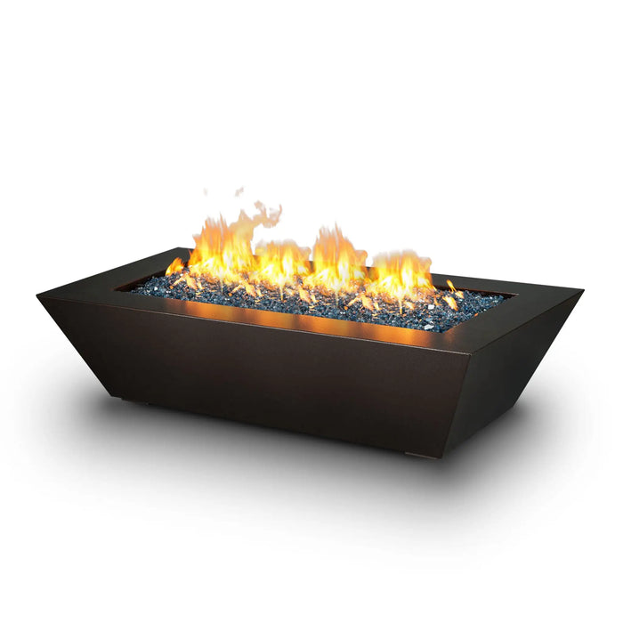 Starfire Designs Steel Mill Gas Fire Pit with Slide Out LPT Drawer