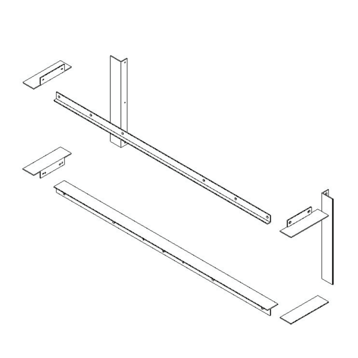 SimpliFire 2" Trim for 43" Scion Trinity Fireplace