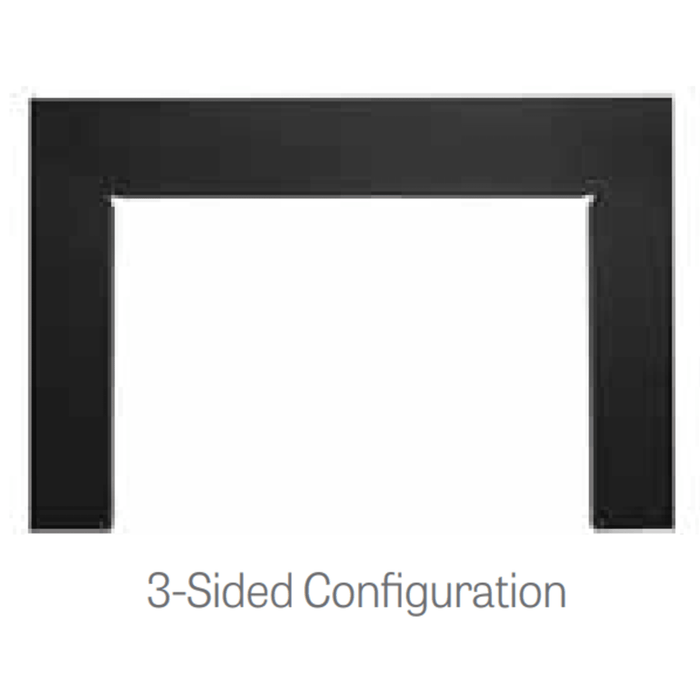 SimpliFire 35" 4-Sided Small Surround with Removable Bottom Piece