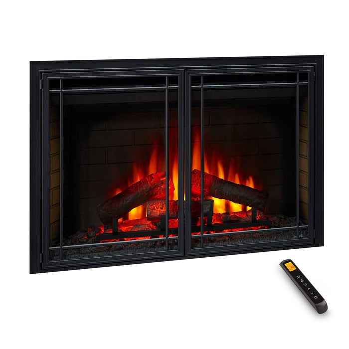 SimpliFire 35" Traditional Electric Built-In Fireplace Insert