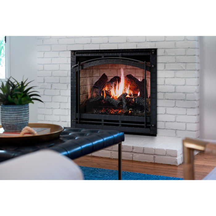 SimpliFire 36" Black Chateau Forge Front for Inception 36" Series