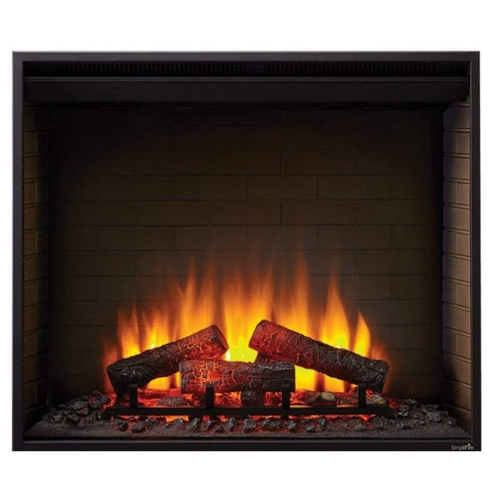 SimpliFire 36" Traditional Electric Built-In Fireplace