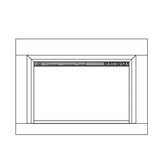 SimpliFire 4-Sided Large Surround with Removable Bottom Piece for GI-32-ZC