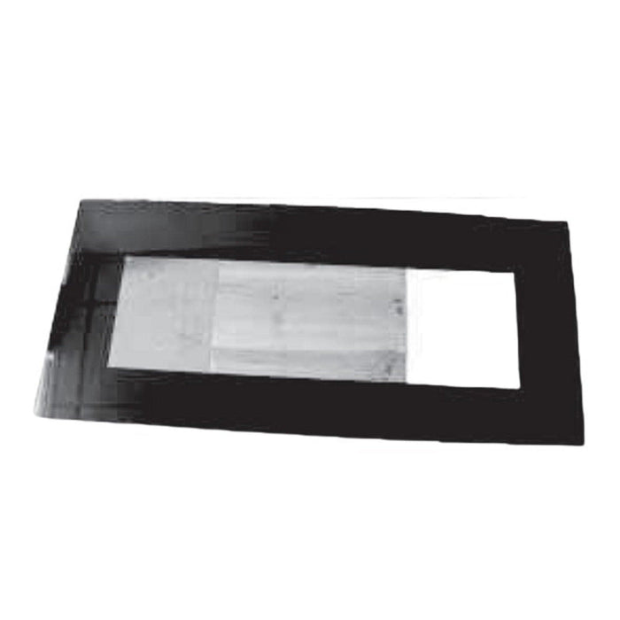 SimpliFire Black Front Glass for 38" Linear Wall-Mount Electric Fireplace