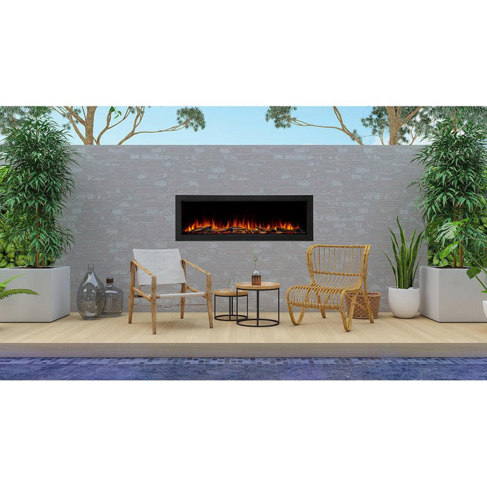 SimpliFire Forum 43" Outdoor Electric Fireplace SimpliFire