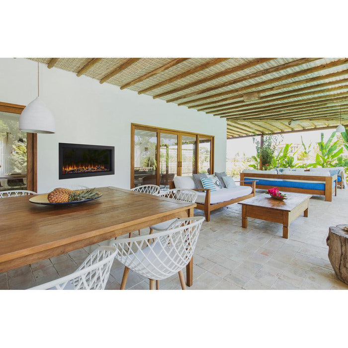 SimpliFire Forum 43" Outdoor Electric Fireplace SimpliFire