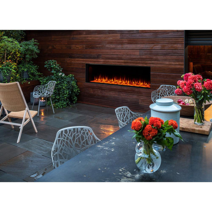 SimpliFire Forum 43" Outdoor Electric Fireplace SimpliFire