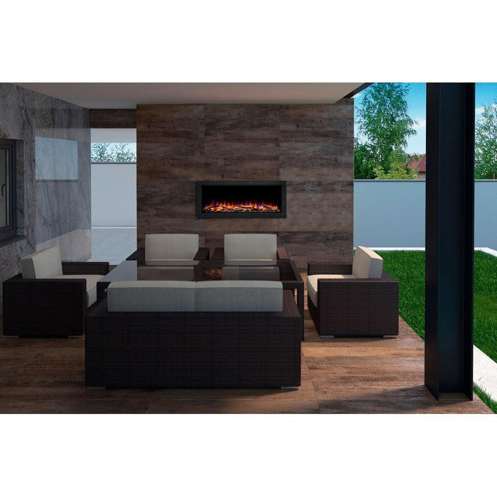 SimpliFire Forum 43" Outdoor Electric Fireplace SimpliFire