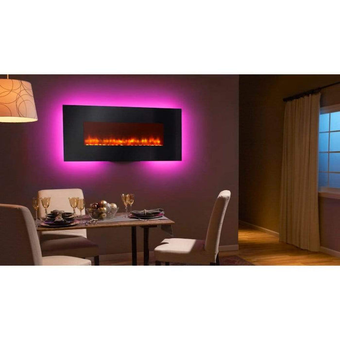 SimpliFire Modern 58" Linear Electric Wall Mount Fireplace