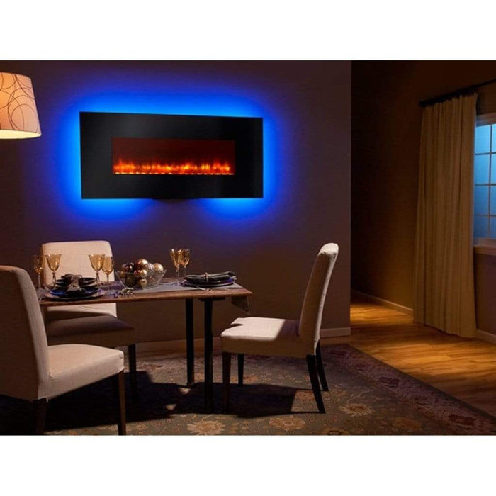 SimpliFire Modern 58" Linear Electric Wall Mount Fireplace