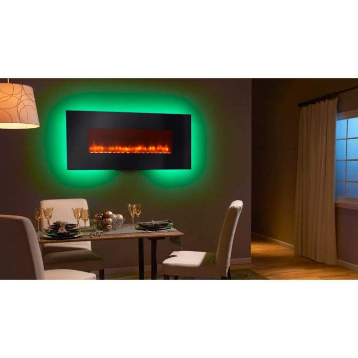 SimpliFire Modern 58" Linear Electric Wall Mount Fireplace