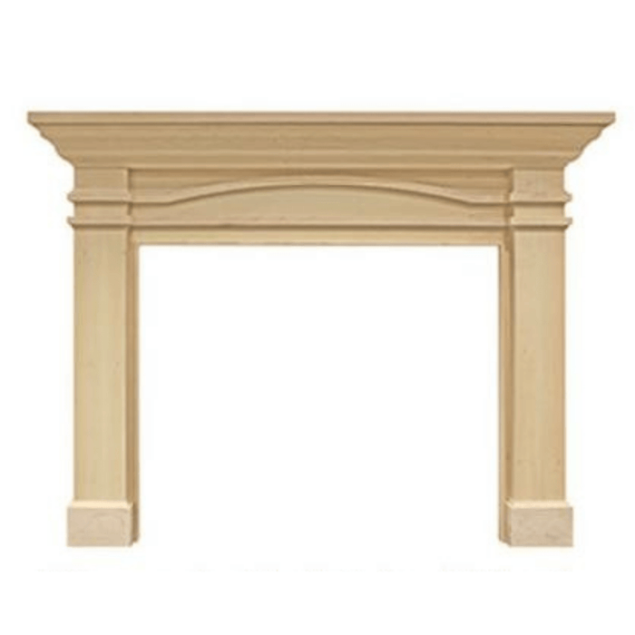 SimpliFire Portico B-Size Unfinished Maple Flush Mantel