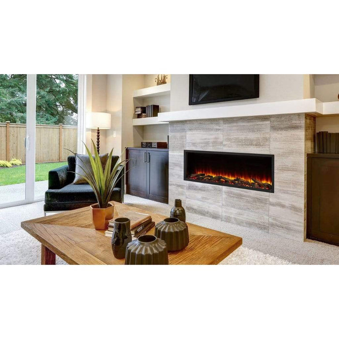 SimpliFire Scion 55" Linear Electric Built-In Fireplace