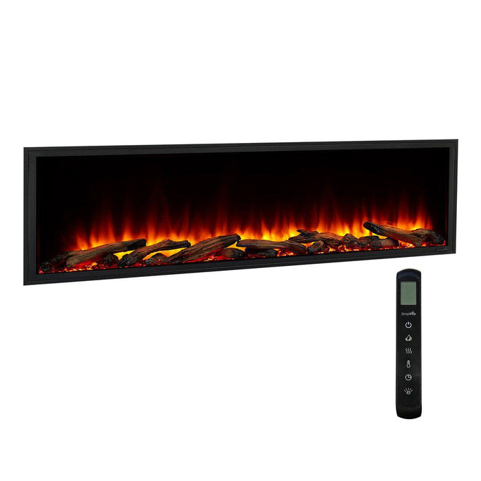 SimpliFire Scion 55" Linear Electric Built-In Fireplace