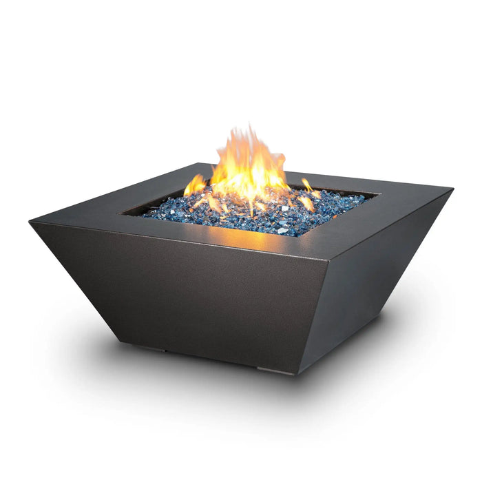 Starfire Designs Steel Mill Gas Fire Pit with Slide Out LPT Drawer