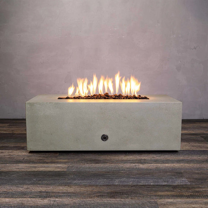 Starfire Designs Gravity 60" x 24" Linear Concrete Gas Fire Pit