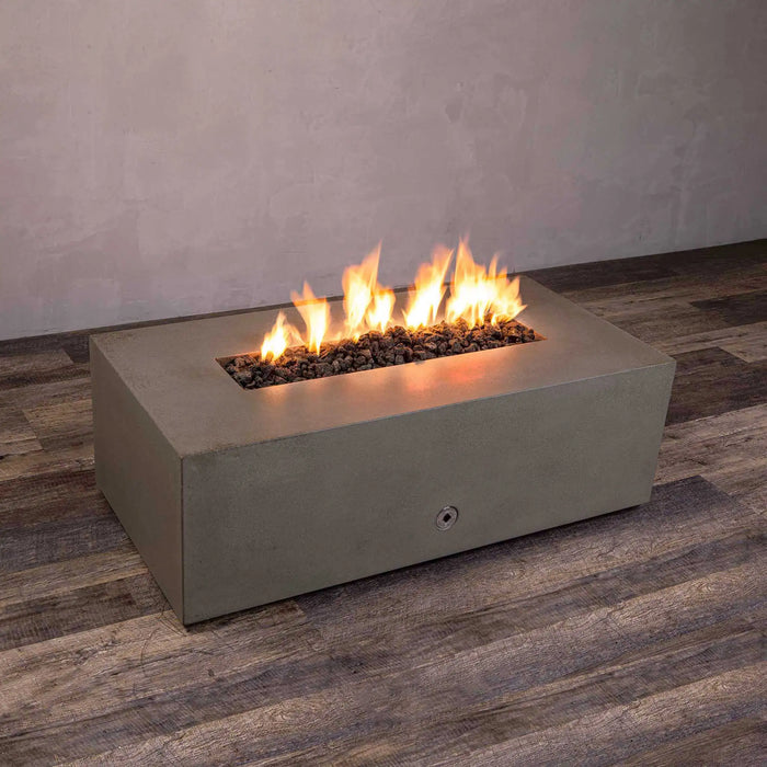 Starfire Designs Gravity 60" x 24" Linear Concrete Gas Fire Pit