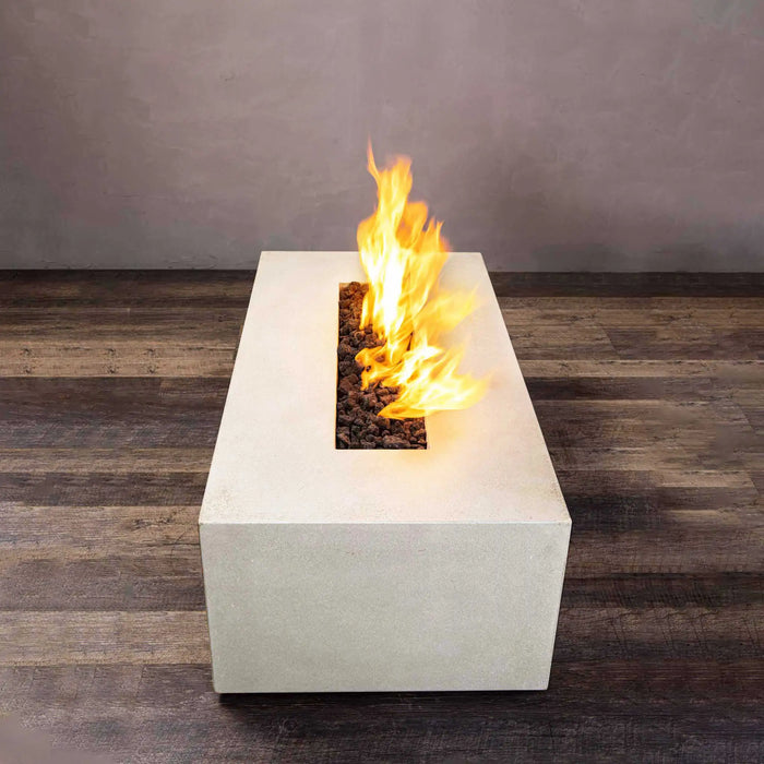 Starfire Designs Gravity 60" x 24" Linear Concrete Gas Fire Pit