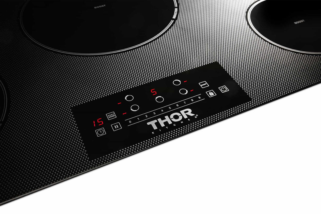 Thor Kitchen 36-Inch Built-In Induction Cooktop with 5 Elements (TIH36)