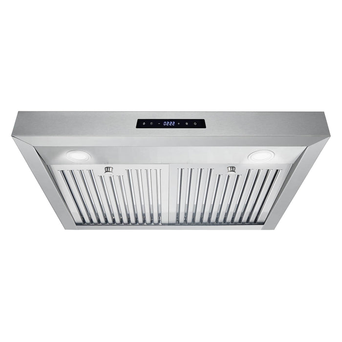 Cosmo 30-Inch 380 CFM Ducted Under Cabinet Range Hood in Stainless Steel (UMC30)