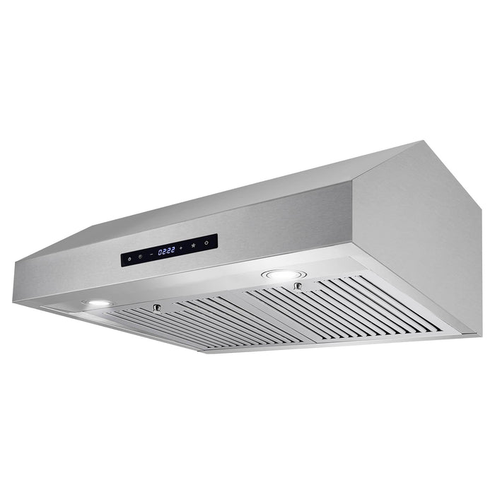 Cosmo 30-Inch 380 CFM Ducted Under Cabinet Range Hood in Stainless Steel (UMC30)