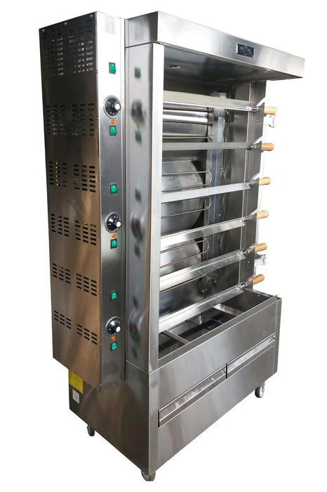 AMPTO Chicken Rotisserie - 30 Chickens - Electric - FRE6VE