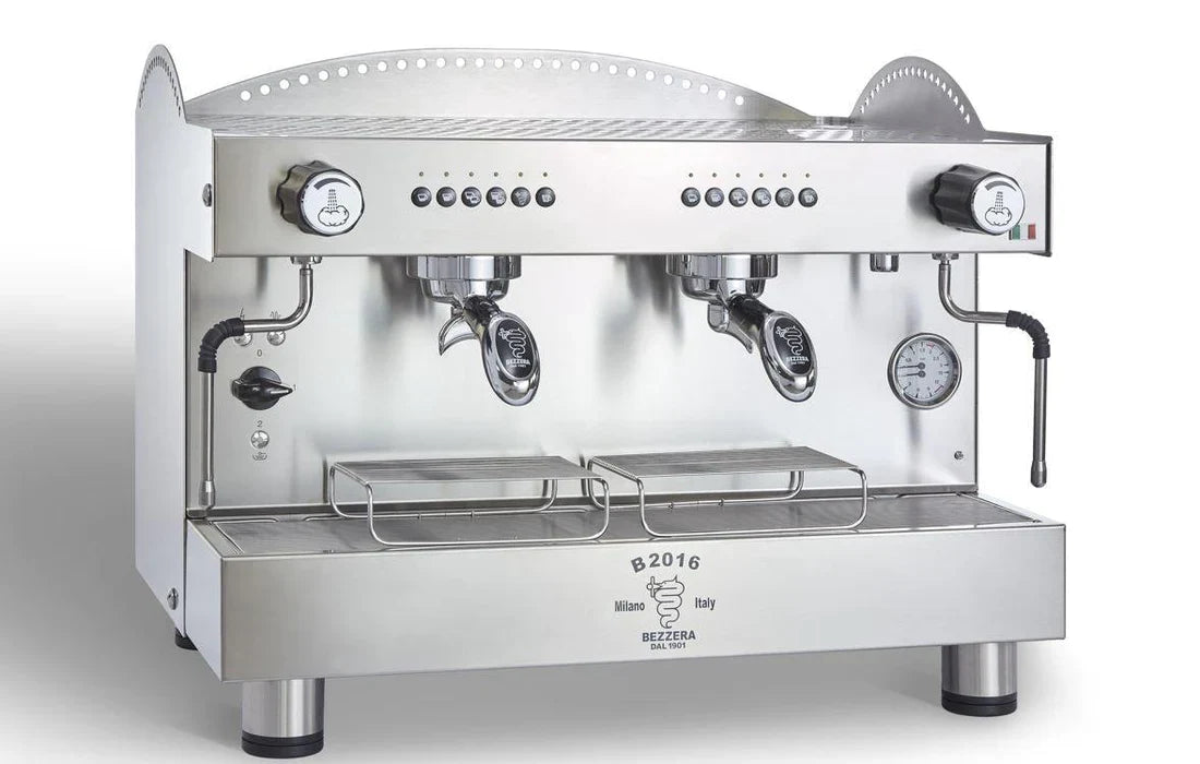 AMPTO Espresso Machine 2 Gr - Automatic. UL/NSF. 220V - B2016DE2IS4E