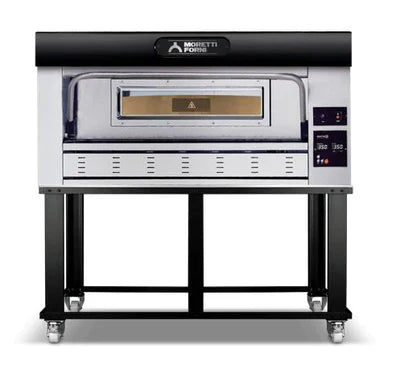 AMPTO Gas Pizza Oven P110G 44'' x 29'' x 7'' (Chamber) - 1 Deck - P110G A1X