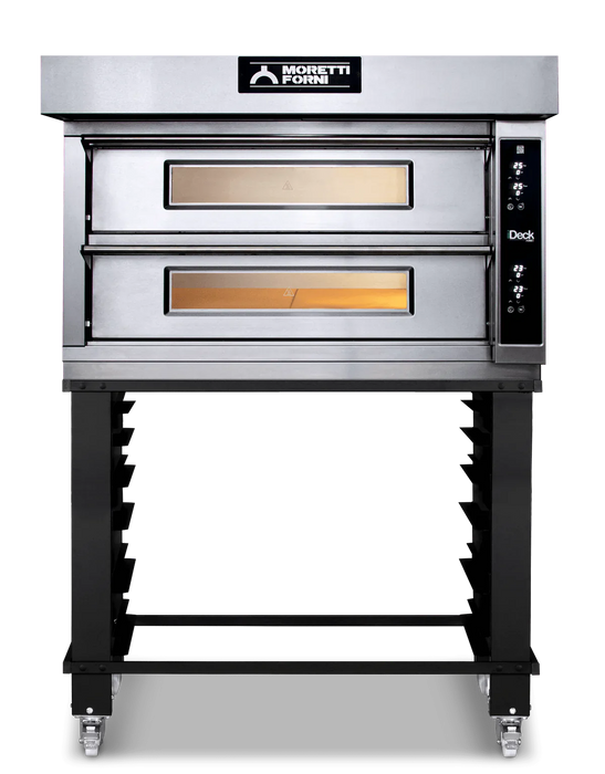 AMPTO iDeck electronic Control Electric Pizza Oven 105 x 65 cm chamber. 2 Deck - ID-D 105.65