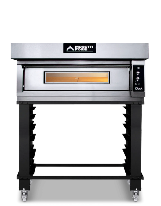 AMPTO iDeck electronic Control Electric Pizza Oven 41"W x 41"D chamber. 1 Deck - ID-M 105.105