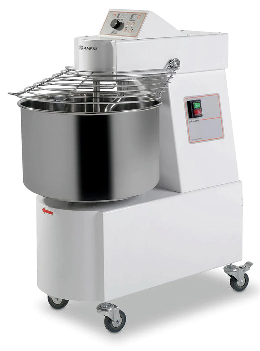 AMPTO Spiral Mixer 50 Lbs. Flour Cap. Variable speed. 220/60/1 - AMA050V