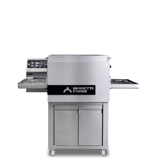 AMPTO X Electric Conveyor Pizza Oven Ventless 24'' x 16'' x 3'' Chamber 1 Deck. 16'' Width belt - T64EV1