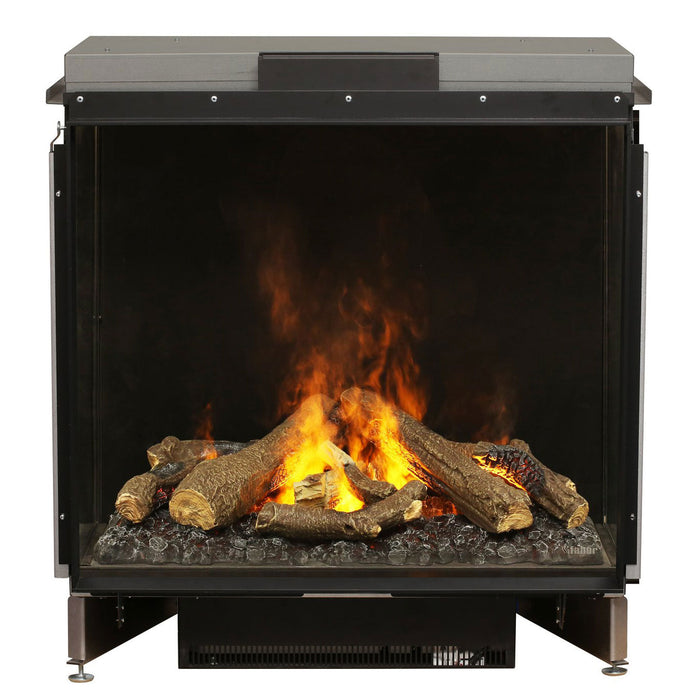 Faber e-MatriX 35" Singled-Sided Built-in Electric Firebox | FEF3226L1