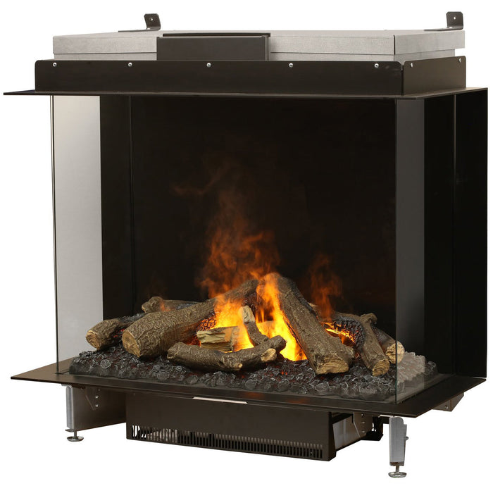 Faber e-MatriX 39" Three-Sided Built-in Electric Firebox | FEF3226L3