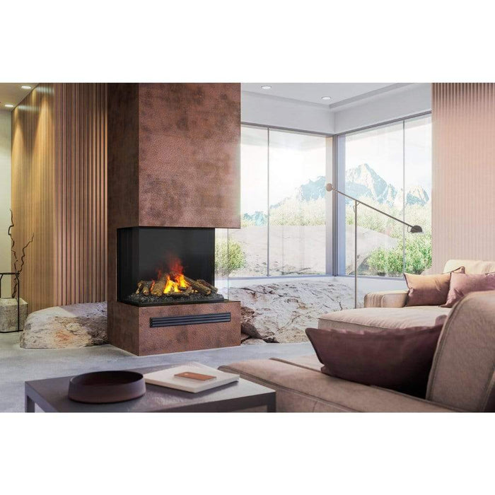 Faber e-MatriX 39" Three-Sided Built-in Electric Firebox | FEF3226L3