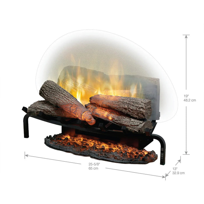 Dimplex Revillusion 25-Inch Electric Fireplace Insert Fresh Cut Log Set (RLG25FC)