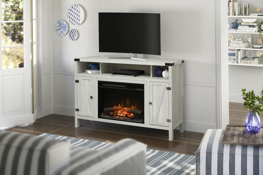 Dimplex Sadie Media Console Electric Fireplace With Logs (C3P23LR-2051SP)