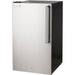 Fire Magic 20" 4.0 Cu. Ft. Premium Left Hinge Compact Refrigerator Stainless Steel Door / Black Cabinet (3598-DL) Grill Accessories Fire Magic 