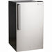 Fire Magic 20" 4.0 Cu. Ft. Premium Right Hinge Compact Refrigerator - Stainless Steel Door / Black Cabinet (3598-DR) Grill Accessories Fire Magic 